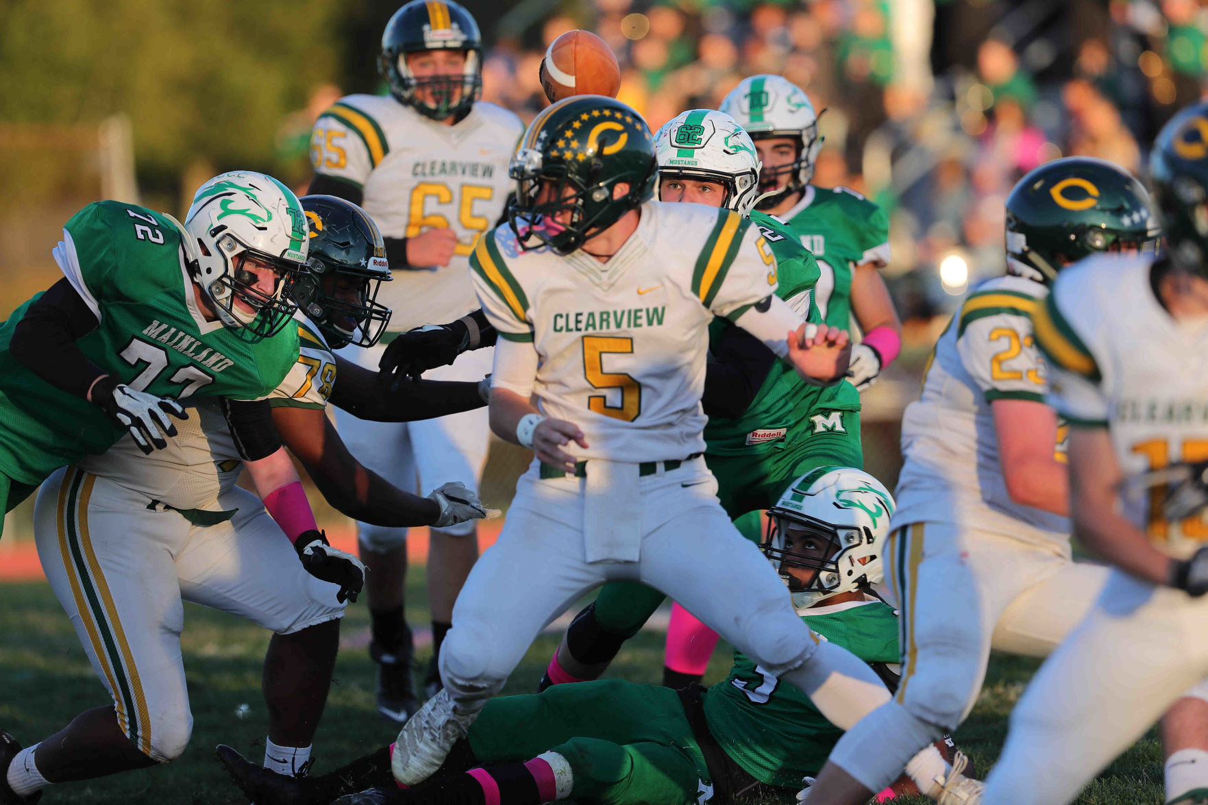 Mainland vs Clearview Football
